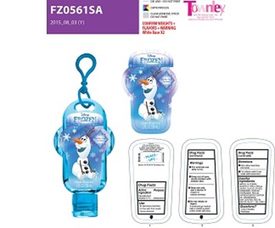 Label (Bubble Gum Label Olaf)